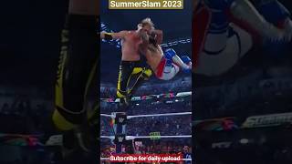 WWE SummerSlam| Logan Paul vs Ricochet short | #wwesummerslam2023 #shorts #loganpaul #wwe