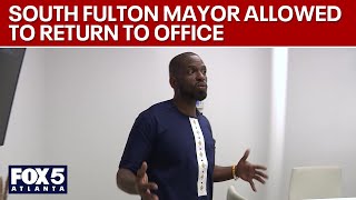 South Fulton lifts some restrictions on mayor | FOX 5 News