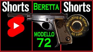 BERETTA Model 72 (Jaguar) in .22LR. #reloadingandmore, #beretta, #shorts.