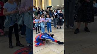 CRAZY SPIDER-MAN PERFORMANCE IN PUBLIC! CAN YOU GUESS THE CITY? 😱 #summervibes