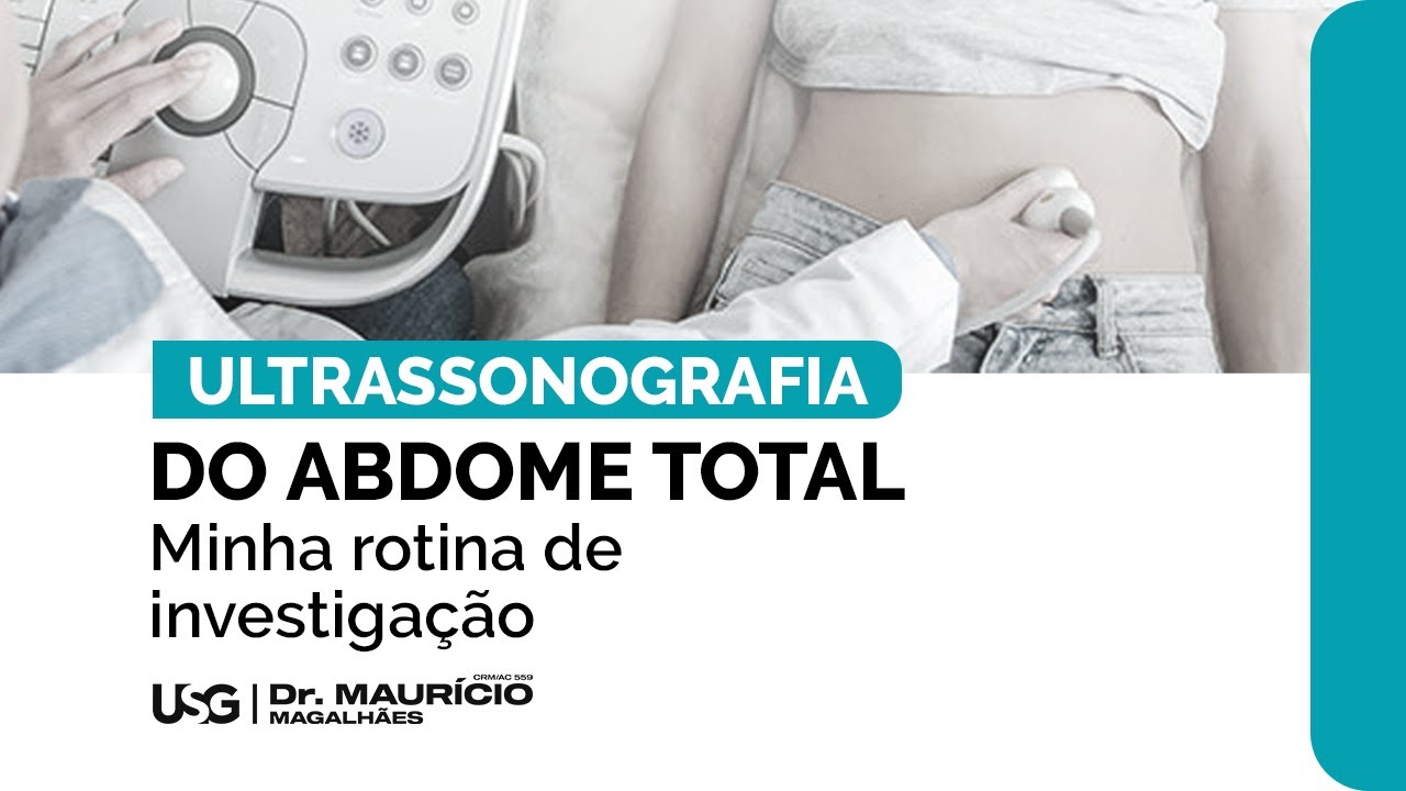 Ultrassonografia Do Abdome Total – Exame Completo - YouTube