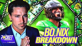 NFL QB Breaks Down Bo Nix ALL-22