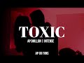 TOXIC (Lyrics + Eng. Translation) - AP DHILLON | INTENSE | Lyrical Music Video