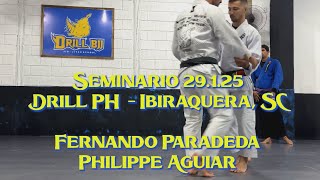 Meia Guarda Profunda/Deep Half Guard - Drill BJJ Fernando Paradeda/Phillipe Aguiar 2025