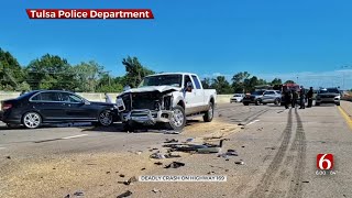 Deadly Crash Involving Multiple Cars Closes Highway 169 Northbound Lanes, Police Say