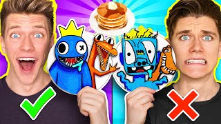 Best of Pancake Art Challenges #2!! *Must See* How To Make Rainbow Friends & Min