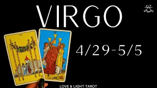 Virgo♍️ Wow! Something to celebrate! All you gave out is coming back multiplied✨️ 4/29-5/5