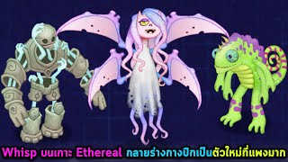 Whisp บนเกาะ Ethereal กลายร่างกางปีกเป็นตัวใหม่ที่แพงมาก My singing monsters