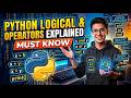 Python Logical & Identity Operators Explained for Beginners | Easy Tutorial