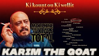 L'Morphine- Ki kount ou ki wellit- Mixtape Total- Karim the GOAT Review..  المورفو من ميدلت لمراكش