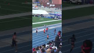 2018 AAU Jr Olympics 14 yr old boys 100m Prelims Lane 3