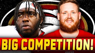 49ers BIG Swing Tackle Battle: Spencer Burford vs Austen Pleasants
