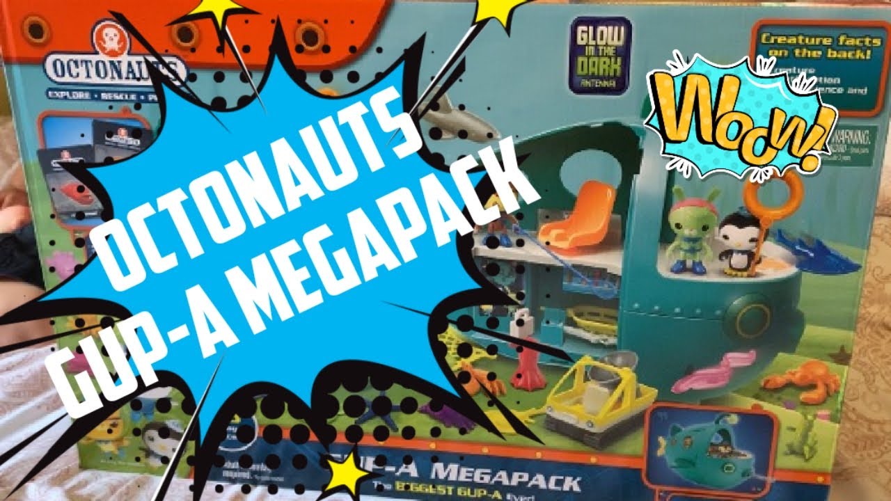 Octonauts Gup-A Megapack | Fisher Price | Toy Unboxing - YouTube