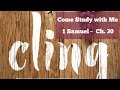 CLING | 1 Samuel - Ch. 30 | Come Study With Me