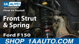 How To Replace Front Strut and Spring 04-08 Ford F150