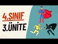 4.SINIF İNGİLİZCE 3.ÜNİTE KONU ANLATIMI