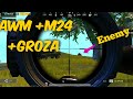 AWM +M24+Groza | Part - 24 | Momentum Chicken Dinner