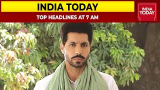 Top Headlines At 7 AM | R-Day Violence Accused Deep Sidhu Dies In Accident | February 16, 2022