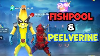 FISHPOOL \u0026 PEELVERINE!! ft. Spud | FORTNITE