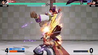 KOF15 覇王丸 対空十割シャッターストライクコンボ - KOFXV Haohmaru Anti-Air 100% Shatter Strike Combo