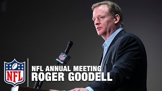 Roger Goodell on Rule Changes, Streaming Games, \u0026 Las Vegas | NFL Annual Meeting | NFL News