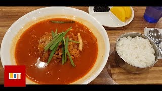 [Quiet food] Spicy seafood noodle soup with rice(jjamppong bap).Feat. NO SOUND \u0026 inner peace