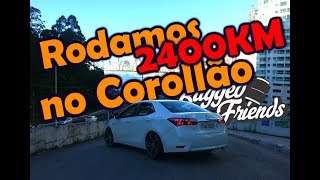 Rodamos total de 2400 KM para conferir o Bagged Friends |KM PER HOUR|