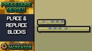 #17 Place & Replace Blocks | MCreator Procedure Tutorial