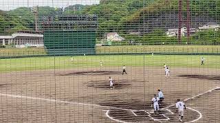 令和４年度春季広島県高等学校野球大会。2回戦。尾道🆚高陽東。坂本選手の先制打！