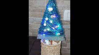 افكار لعمل شجرة عيد الميلاد#ideas #diy #christmas #tree#افكار #handmade