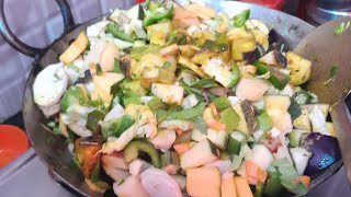 अन्नकूट की सब्जी बनाएं गोवर्धन पूजा के लिए ll Mix veg ll Govardhan Special