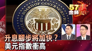 升息腳步將加快？ 美元指數衝高 - 葉俊敏 馮泉富《５７金錢爆精選》2018.0222