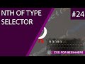 CSS Tutorial For Beginners 24 - nth of Type Selectors