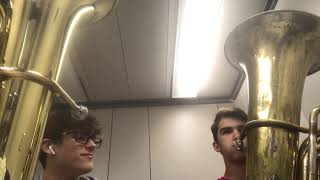 Tuba-low note challenge /who do you think won