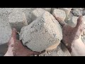 Recorded By Mini...▶️🤎 Crunchy Gritty Dusty Sand Cement Crumbling Dry On Floor   In Water 🤩👌❤️ Asmr
