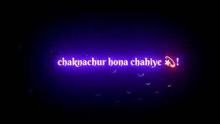 Raah ke pathar🪨 ko chaknachur 💪 hona  chahie 💫 ||Attitude Shayari Status💯😈|Black Screen Status🖤💪❤️😍