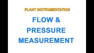 1970's NUS training Series Basic Power Plant Operations: Flow and Pressure Measurement