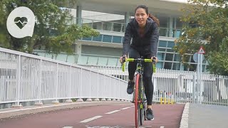 綴學跟李慧詩踩車 單車手馬詠茹：我不可以停下來