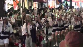 新宿白衣連（鳴り物：歌舞伎連）　神楽坂まつり 2012