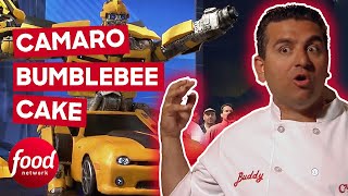 Buddy Makes A TRANSFORMERS Cake | Cake Boss