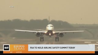 FAA to hold airline safety summit Wednesday