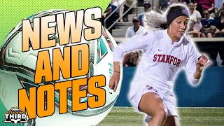 News & Notes: USWNT to face England | Christen Press inducted into Stanford HOF | NWSL Trades