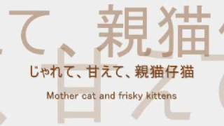 平吉毅州 / 春になったら...15.じゃれて、甘えて、親猫仔猫 / 須藤英子