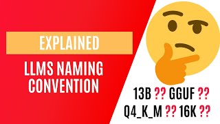 LLMs Naming Convention Explained