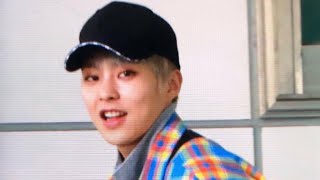 180415 EXO - CBX Arriving COEX Atrium for Fansign \