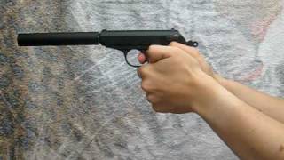 (Airsoft) Maruzen suppressed Walther PPK /S.