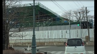 宮城県角田高校～小田小学校付近 Kakuda High School Miyagi