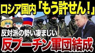 【ゆっくり解説】反プーチン派の勢い強く、ロシア人による新たな軍事組織が創設される結果に