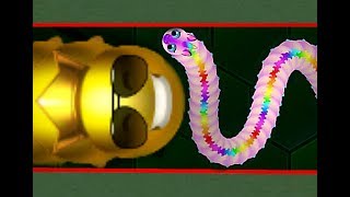 Wormax.io THE BEST WORM IN THE GAME // BIGGEST WORM (Epic Wormaxio Gameplay) Funny wormax.io moments