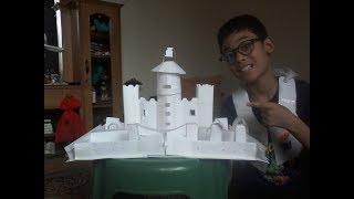 Cool mini paper kingdom and palace.